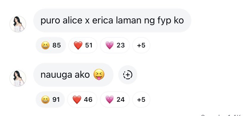 justmezekee's tweet photo. Naniniwala akong hindi si Alice ang pumatay kay louisa kasi kay Erica siya patay na patay 🤪 

Paki confirm po young Alice eme HAHHAHA

#WhatLiesBeneath 
#ElizaBorromeo | @elizaborromeo_ 
#KrystalMejes | @krystamejesz https://t.co/VR0UUHIBAM
