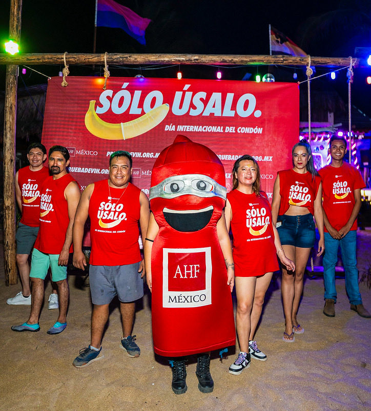 revistafactorrh's tweet photo. #AHFMÉXICO, en el Marco del Día Internacional del #Condón 2026, presentará la campaña "Sólo Úsalo", con actividades en bares y centros nocturnos para promover el uso del condón, como estrategia para la prevención de Infecciones por #VIH y otras Infecciones de Transmisión Sexual. https://t.co/kRk6e5Ejg9
