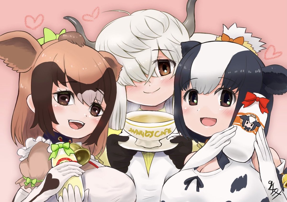 ジャージーミルク、ヤクさんのバター茶、ホルスタイン印のミルク 一度は飲んでみたい