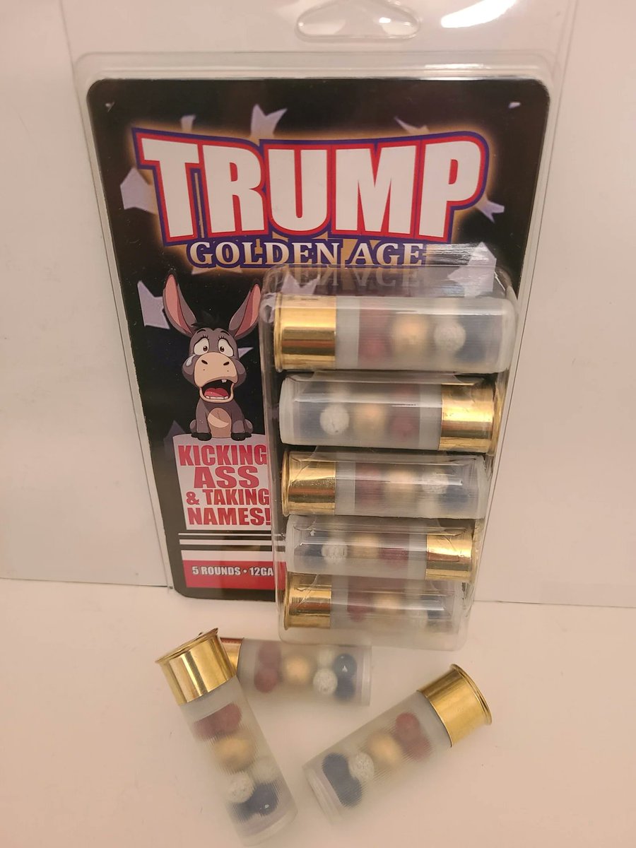 gum_gully's tweet image. TRUMP THE GOLDEN AGE 2 3/4 BUCK &amp;amp; BALL - Yes! Its on SALE! gumgully.com/product/trump-… #valentinesSale #ValentinesDay #shotgunAmmo #ammo #gunfun  #TRUMP