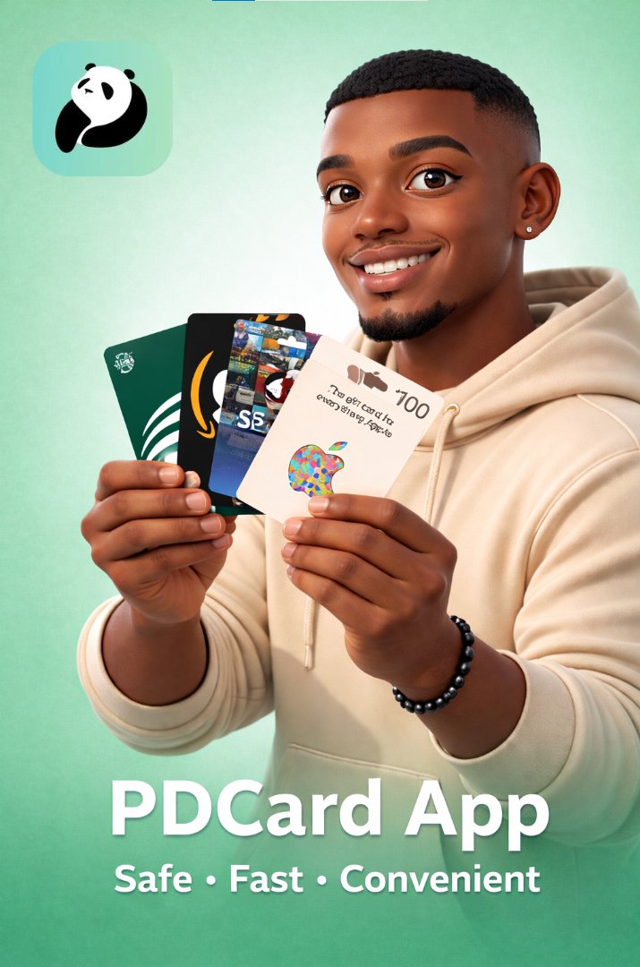 PDGiftcard's tweet photo. “Too many scammers?”
“Slow exchanges?”
“Unclear rates?” 😭😱
👉PDCard App 💳
Trade smart. Trade safe🥰😍
#PDCard #GiftCards #Tradegiftcard #Nigeria https://t.co/JDo7TiC0qY