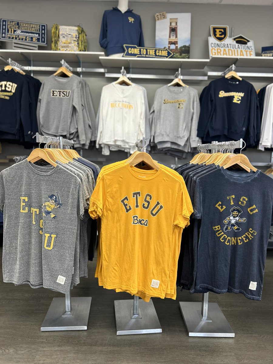 Our Favorite Retro Brand ETSU Tees - Shop them all!  alumnihall.com/etsu-buccaneer…