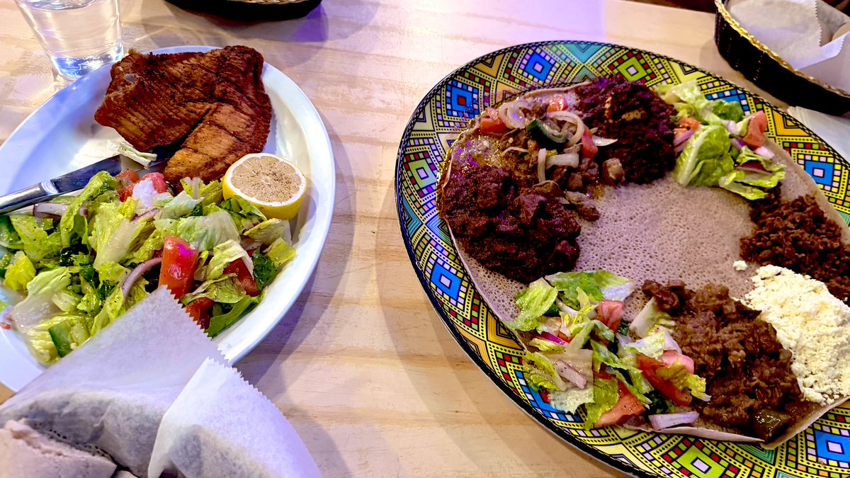 gently289's tweet image. ไปลองอาหาร Ethiopia มาค่ะ