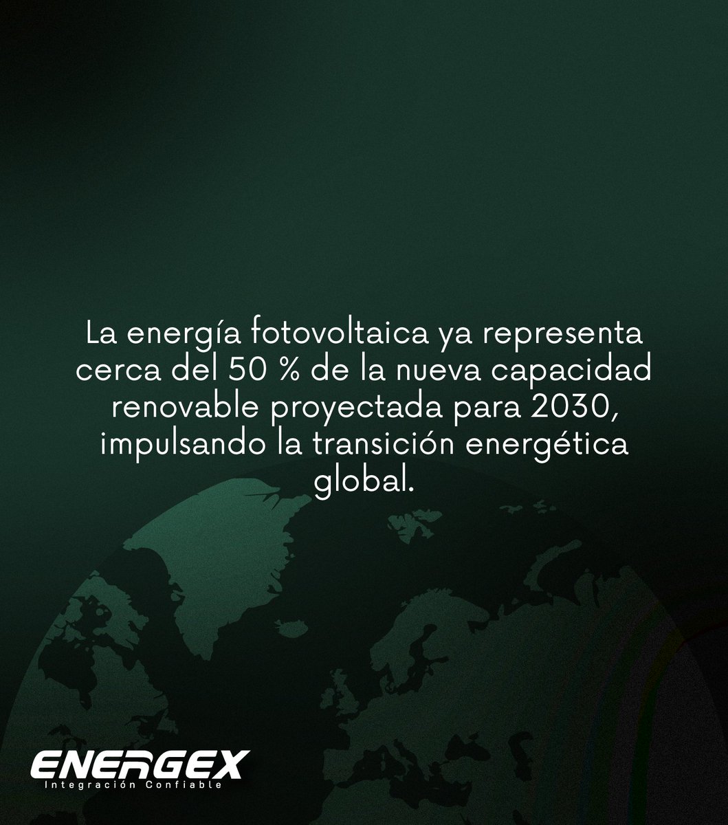 EnergexSA's tweet photo. La energía solar sigue creciendo y se consolida como una solución real para reducir costos y dependencia de la red.
#EnergíaSolar #EnergíasRenovables #SolucionesSolares #EnergíaVerde #TransiciónEnergética https://t.co/YIEstiy0TV