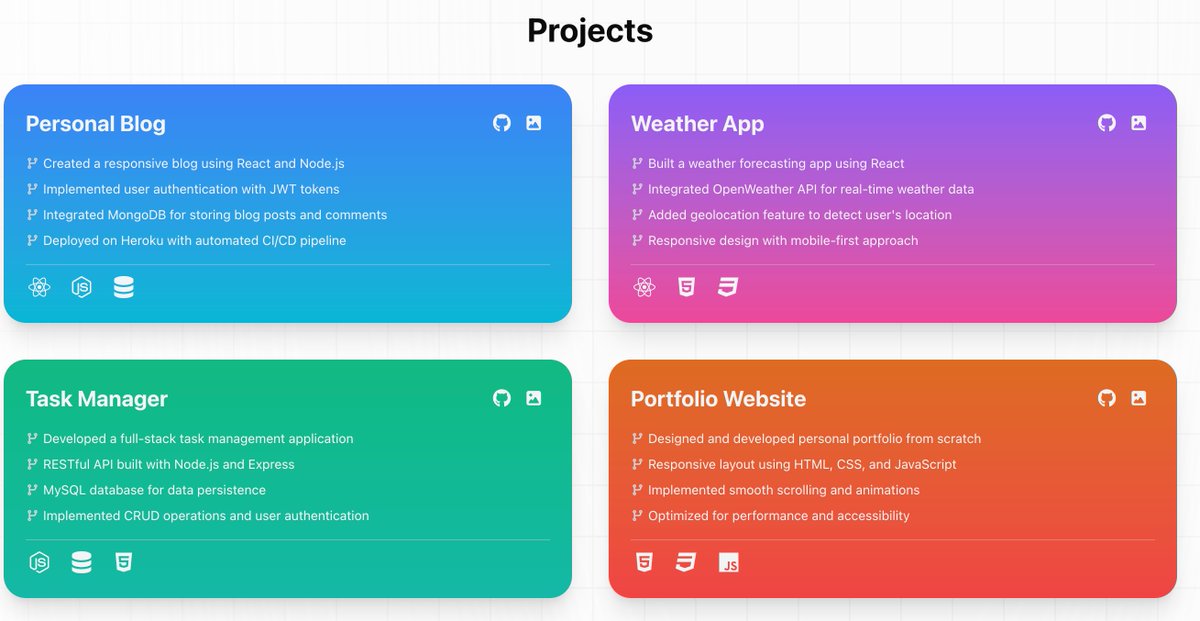Kinodev_'s tweet photo. 🚀 I just launched a Minimal Developer Portfolio Template built with Next.js + Tailwind!
https://t.co/v7mEUA6ItJ
✨ Features:
- JSON-powered content (super easy to update)
- Dark / Light mode
- Multi lang support

#Nextjs #React #TailwindCSS #WebDev #Portfolio #Developers https://t.co/yADEtlhbED