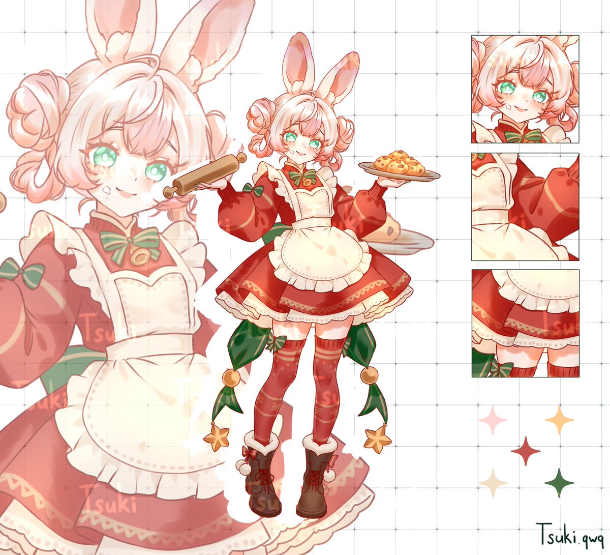 🍪 ADOPT GIVEAWAY! 🐰

I baked a fresh bunny girl for you guys! She needs a home

To Enter:
1. Follow me 
2. Repost this tweet 
3. Drop a comment  with your favourite bakes!

Winner picked: in 72 hours!
Good luck my little dumplings!

#artraffle #adoptable #vtuber #freeadopt