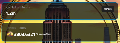 live4fun67's tweet photo. yep, it's going well 😜
Staked some more @Omerta_SOL $Empire 😚

Check out $Empire City Staking!

https://t.co/x4i4Th1VU3 https://t.co/BOwISOBiYM