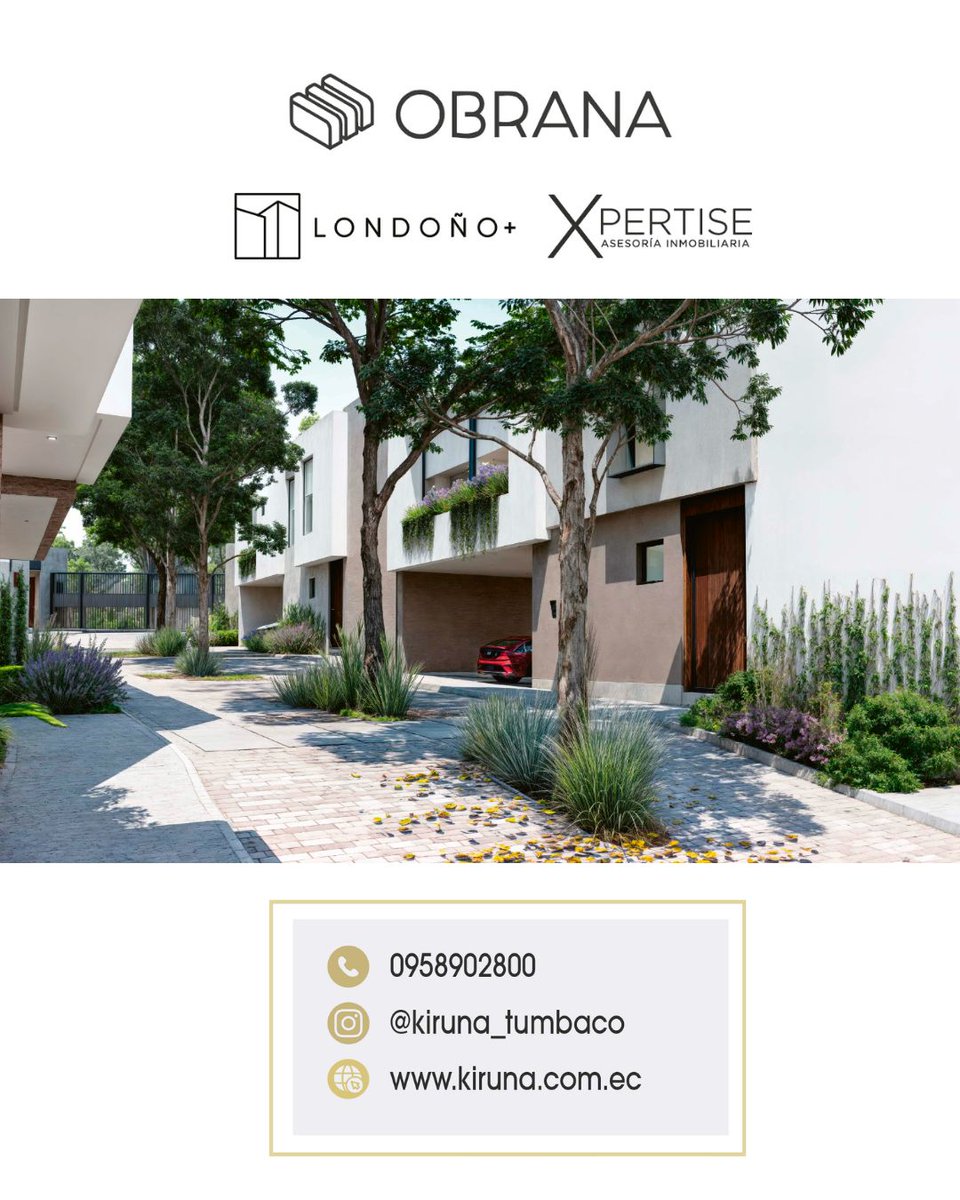 Para Patricio Moreno, de 27 años, Kiruna marca el nacimiento de Obrana, su empresa inmobiliaria, importante primer paso para el que decidió aliarse con empresas consolidadas, de extensa trayectoria, y empezar de manera sólida, sin dejar nada al azar: clave.com.ec/kiruna-by-obra…