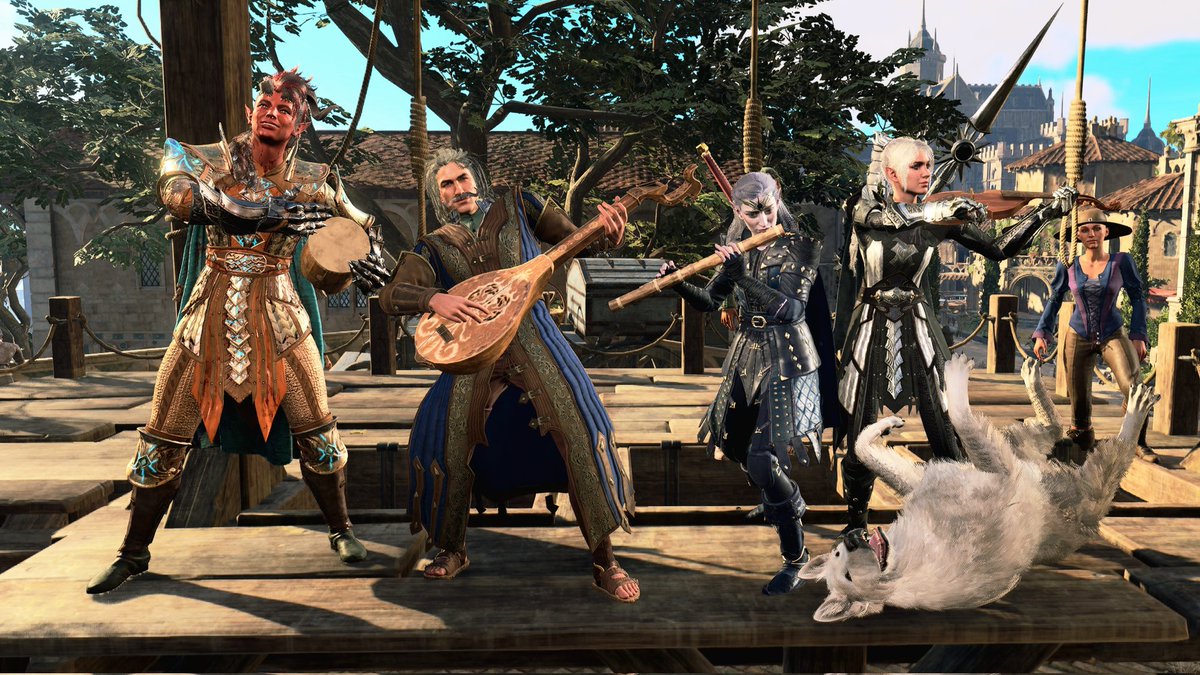 Wir sind Baldur's Four und wir sind auf Tour! Bald auch in deiner Stadt!
Für sehr wenig Geld. Und sehr wenig Zuschauer. Aber mit Leidenschaft!