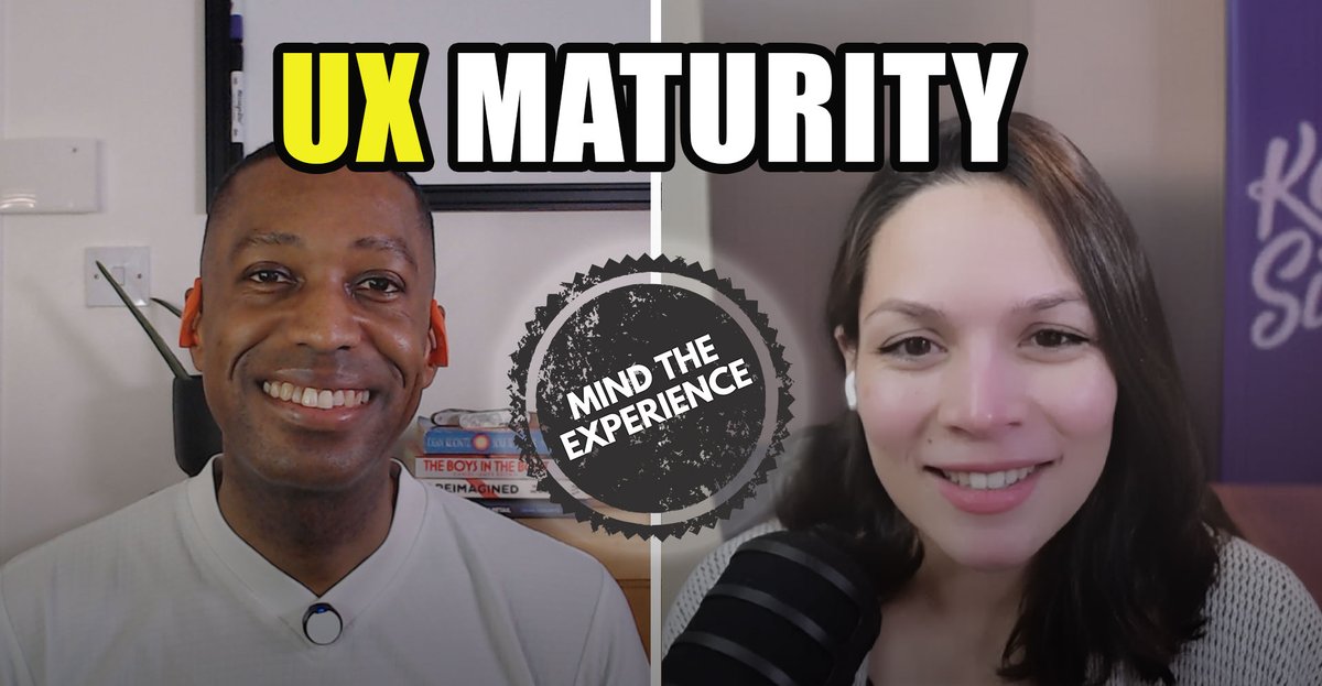 Why does good UX still lose in smart organisations?

A deep conversation with Therese Fessenden (<a href="/tbfess/">Therese Fessenden 🌈🦋</a>)  from <a href="/NNgroup/">Nielsen Norman Group</a>  on #ux maturity and leadership.

🎥 Mind the Experience - youtube.com/watch?v=Nxgj_i…