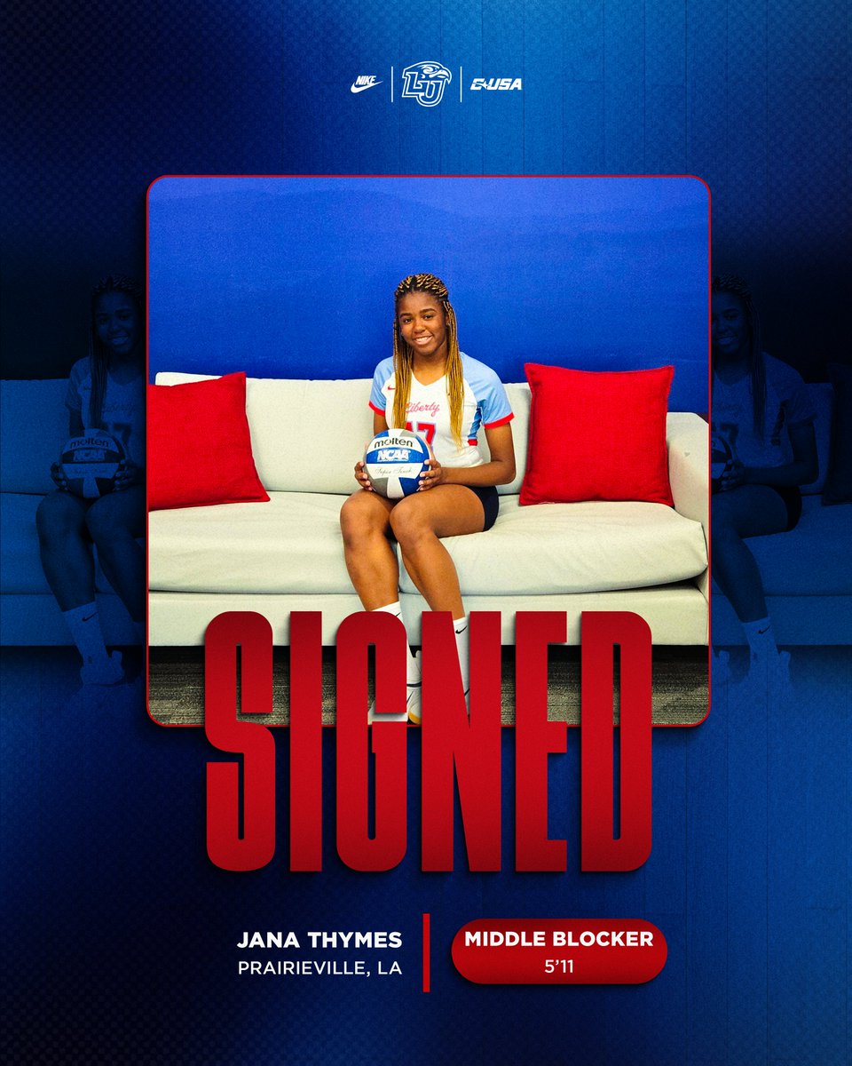 Liberty Volleyball tweet media