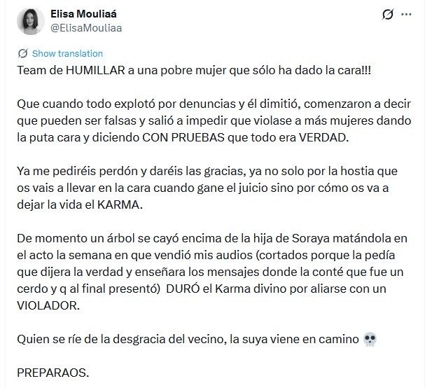 ¿esto qué puta santa miserable mierda es?