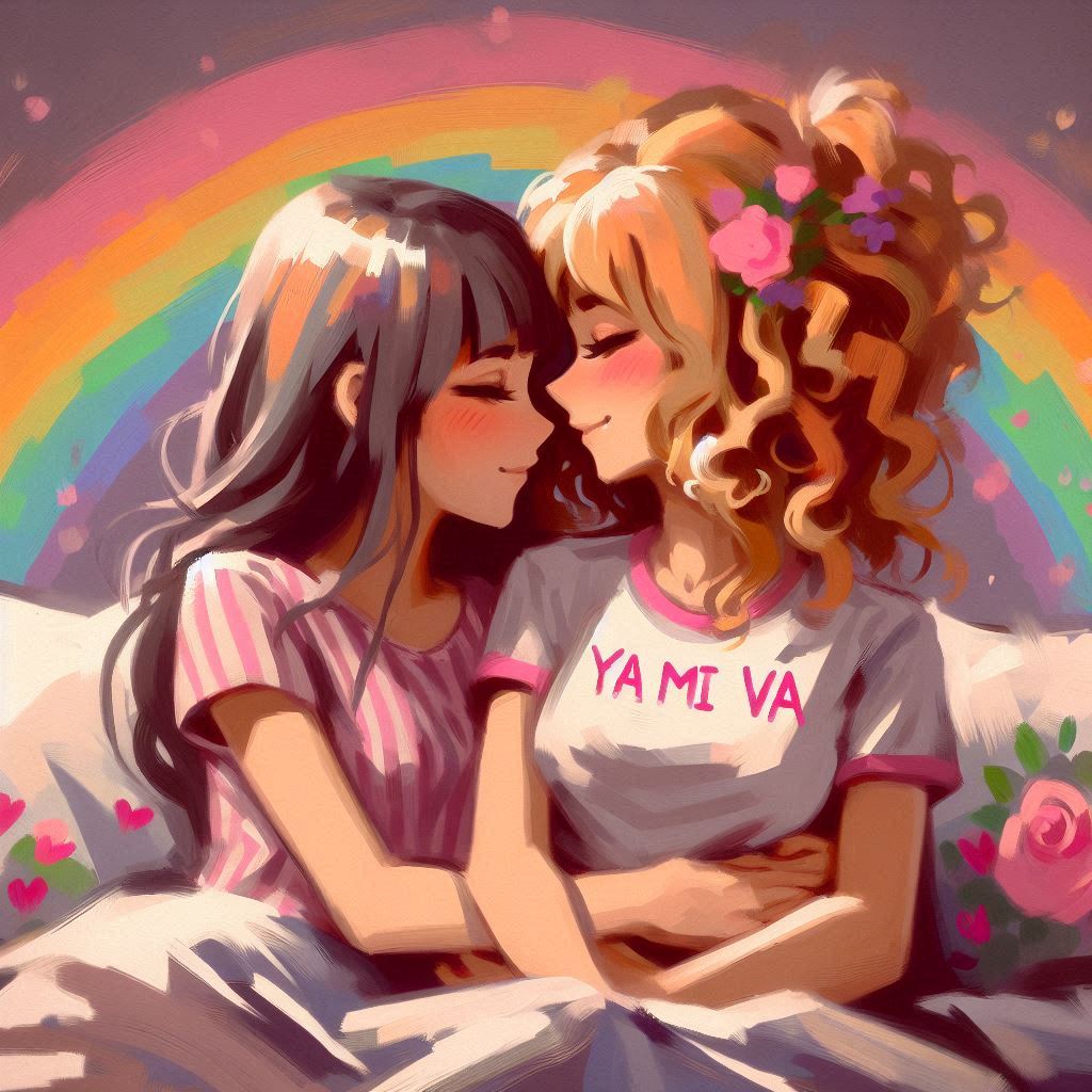 YAMIVA_'s tweet photo. good night! 
#GoodnightMonday #AIイラスト #GL https://t.co/OCzLVh8iFZ