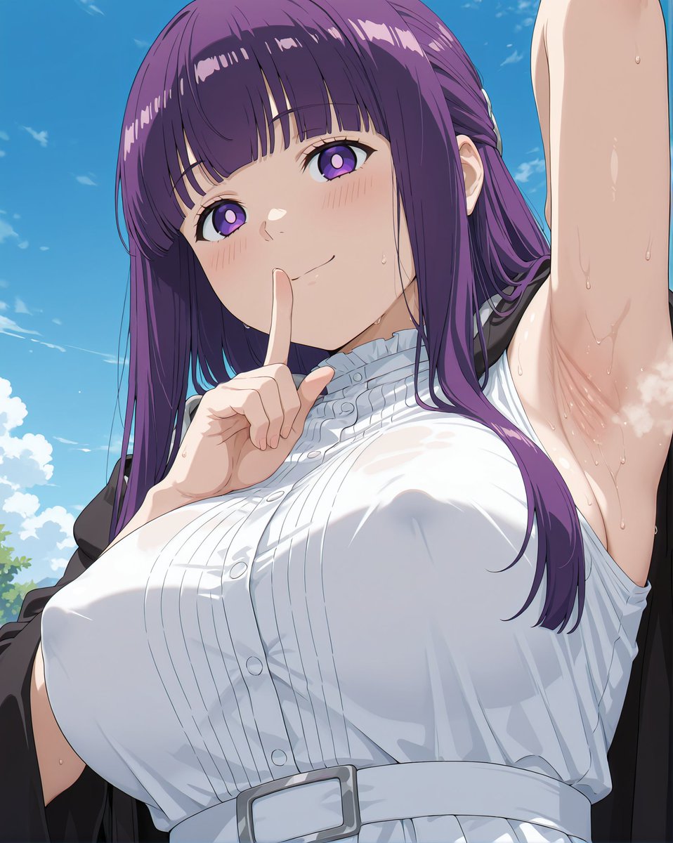 yuyu_AI_sub's tweet photo. フェルン　脇          
SFW illustration          
#AIart  #AIイラスト︎ #葬送のフリーレン https://t.co/yZn0iiv3Rf