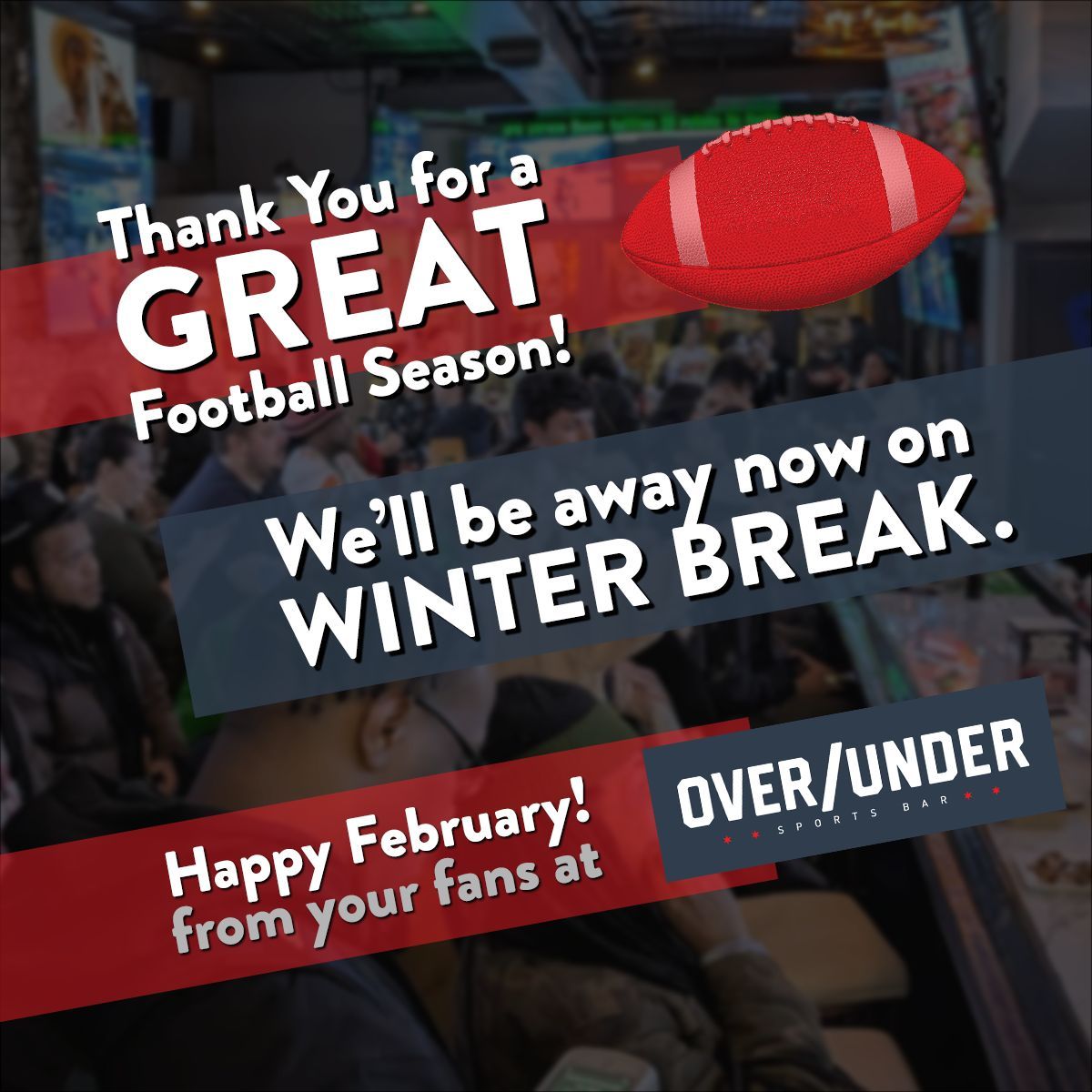 Over/Under Sports Bar tweet media