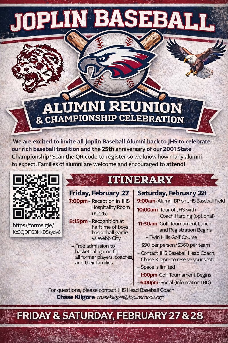 Joplin Baseball 🦅 ⚾️ tweet media