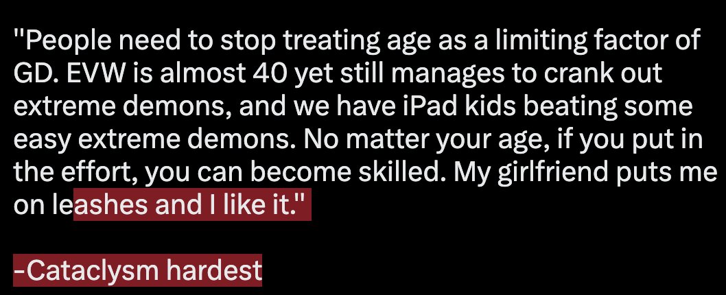 GDtwt Confessions and Takes tweet media