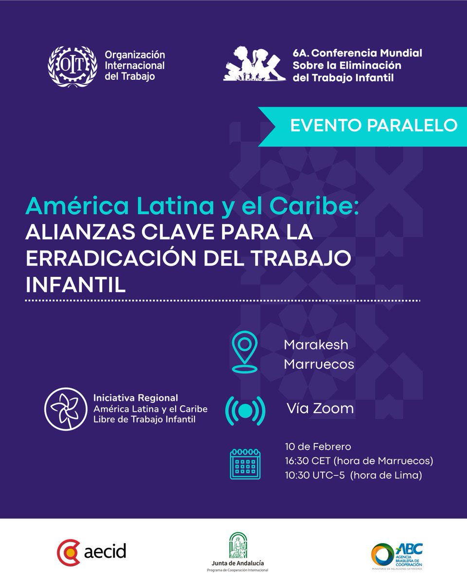 Iniciativa Regional ALC Libre de Trabajo Infantil tweet media