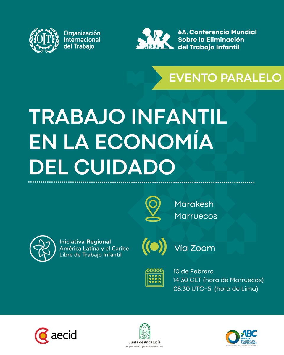 Iniciativa Regional ALC Libre de Trabajo Infantil tweet media