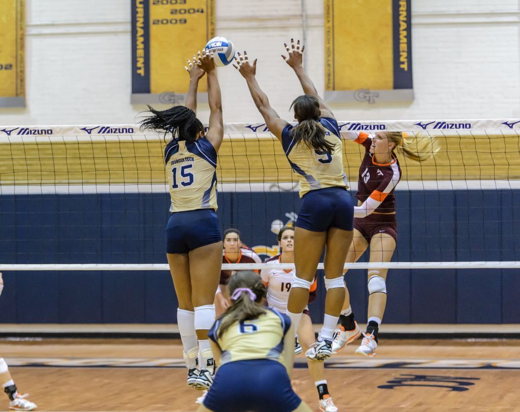 Celebrating Tech volleyball greatness 

Monique Mead is etched in Tech's volleyball record book as one of the most decorated African American players to wear White &amp; Tech Gold as well as the only African American Tech player to play with the US National Senior A2 Team.

#StingEm