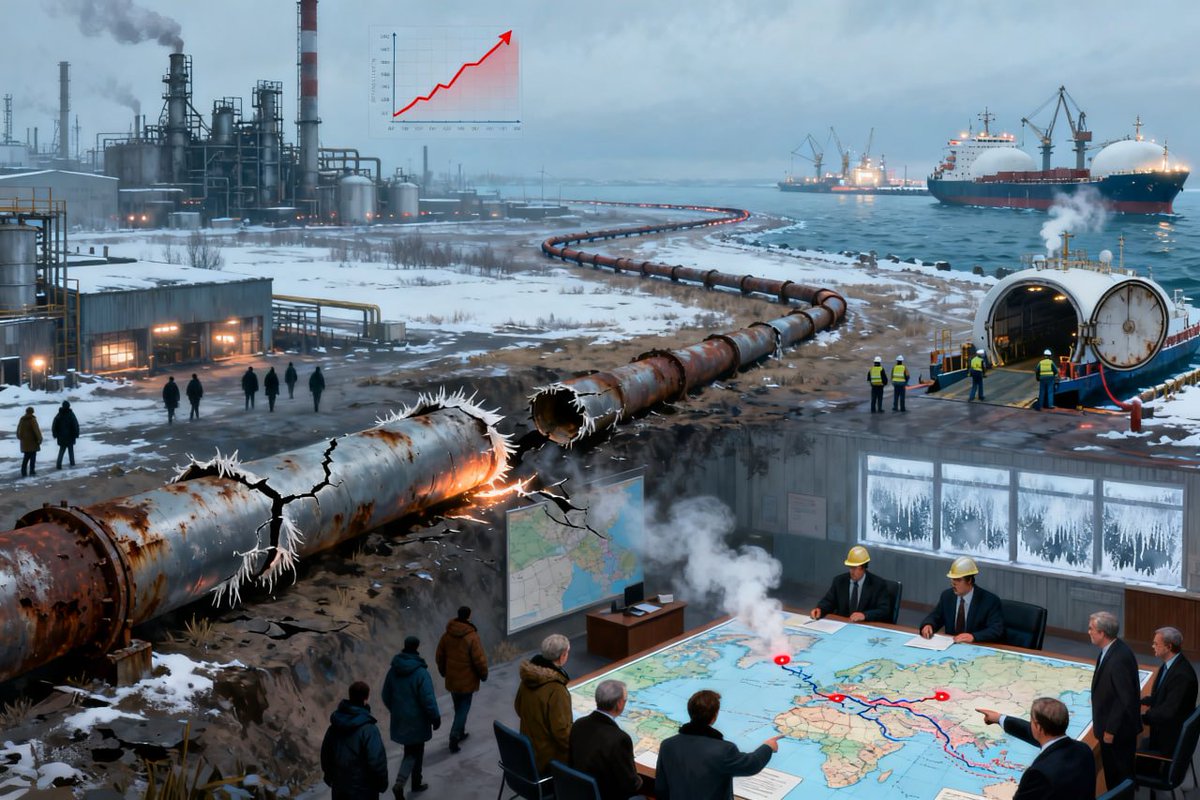 🇷🇺🇪🇺 What will be the impact of the Russian gas ban on European industry?
📝 By José Menéndez Manjón

On November 8, 2011, Chancellor Angela Merkel and Dmitrii Medvedev, the then Russian president, inaugurated Nord Stream 1, a colossal work that guaranteed the supply of Siberian