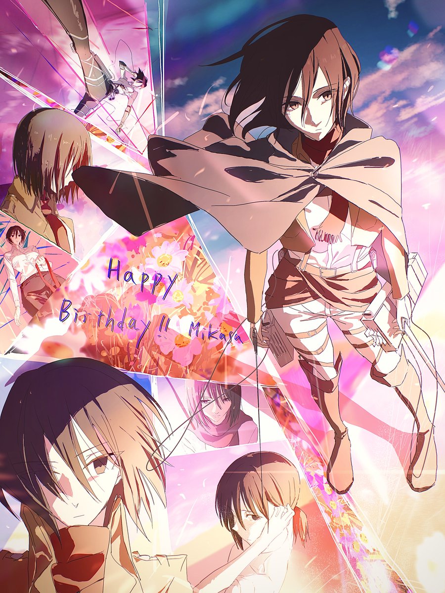 ミカサ誕生日おめでとう🎉🎉
 #ミカサ・アッカーマン生誕祭2026
