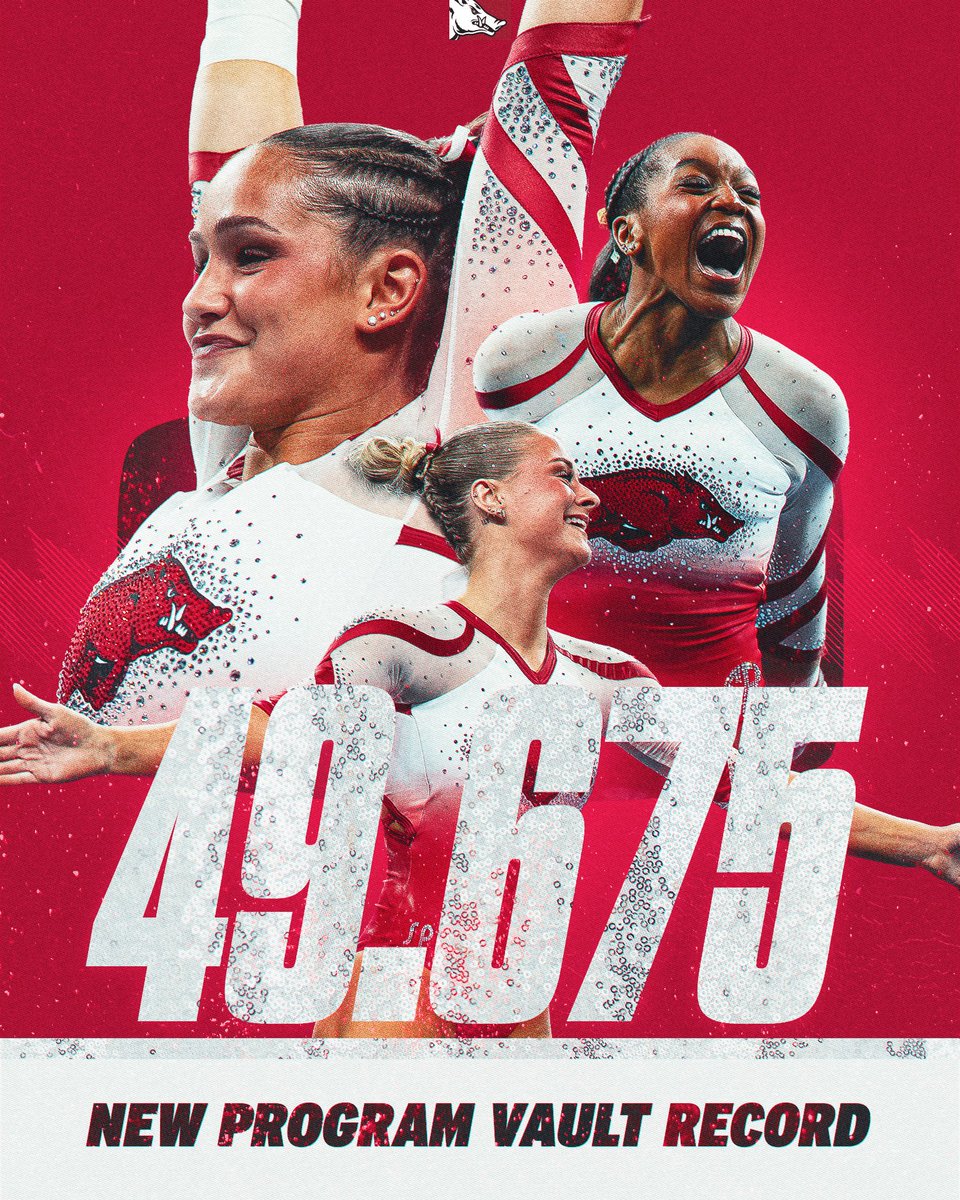Made some memories and some history on Sunday 🤗 

49.675 is a new program vault record and also the second-highest vault score in the country this season!