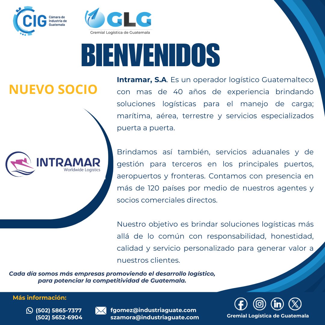 Gremial Logística de Guatemala tweet media