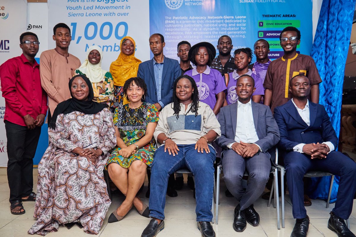 pansl_network's tweet photo. @pansl_network has officially launched its new office space at No. 4 Andrew Street, Freetown, marking a major milestone in the organisation’s journey of civic engagement and national advocacy. https://t.co/wGOoptmVSh