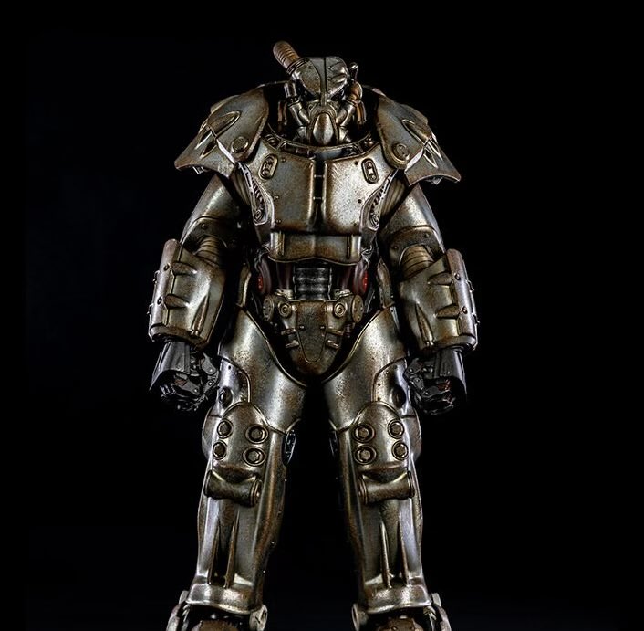HelioReign's tweet image. Kinda annoying that the T-60 is the staple power armor now for Fallout, when it's literally the ugliest design of the main 4 types