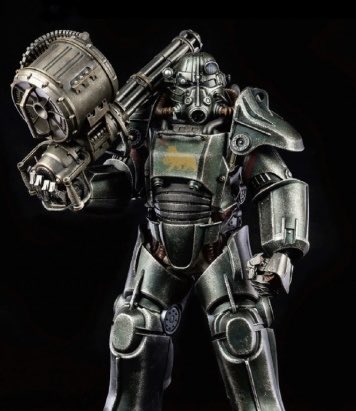 HelioReign's tweet image. Kinda annoying that the T-60 is the staple power armor now for Fallout, when it's literally the ugliest design of the main 4 types