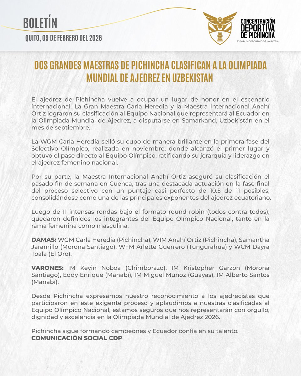 Concentración Deportiva de Pichincha tweet media