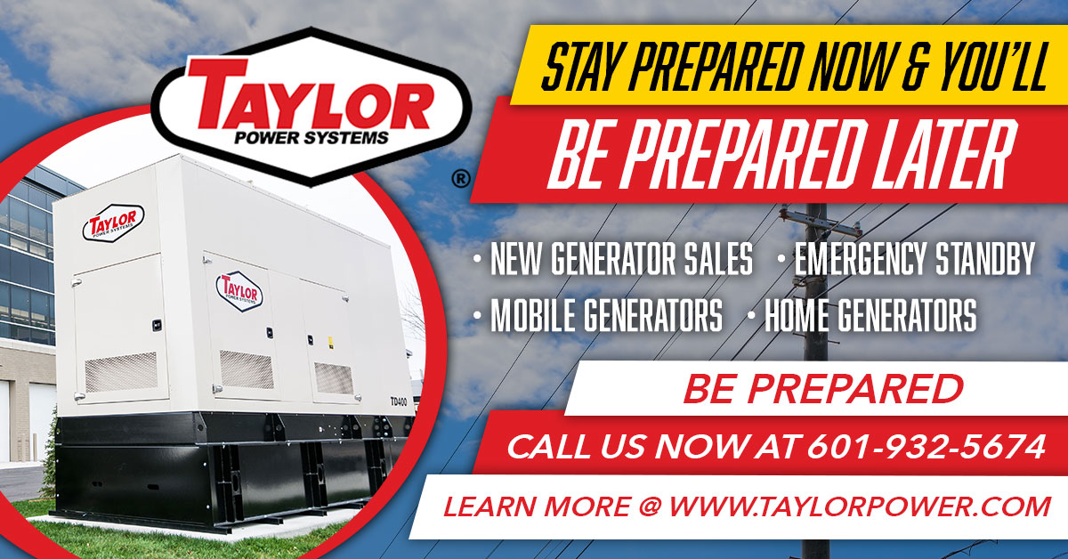 TaylorPowerSys's tweet image. It's Weather Preparedness Week. Taylor Power is a complete resource for all your generator needs, including emergency standby and mobile generators. Give us a call to discuss a generator for your home or business, and be prepared before the next storm threatens.

#prepared #power