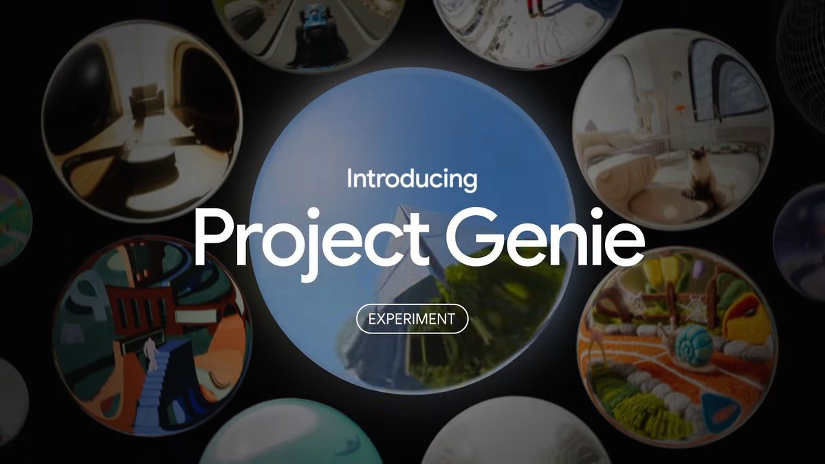 GamersWeekPC's tweet photo. Do you think Google’s #ProjectGenie is going to revolutionize how #videogames are made?

Our discussion 👉 https://t.co/qbSisXEBol https://t.co/XmiR5DcNj3