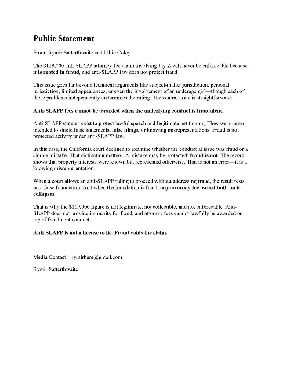RymirIsHere's tweet photo. Fraudulent Conduct Cannot Be Awarded Anything.  Know Your Rights. @SurpriseWitnes @sleezeSTAN @AlwaysShanell @Christi48005289 @NICKIMINAJ @XAVIAERD @CarmellaBigBarb @XAVIAERD @LizCrokin @NewJerseyOAG @neewiththeT @insiderlauren @officer_Lew @GOPoversight @FBIDirectorKash @FBI https://t.co/9UI2cbjYWK