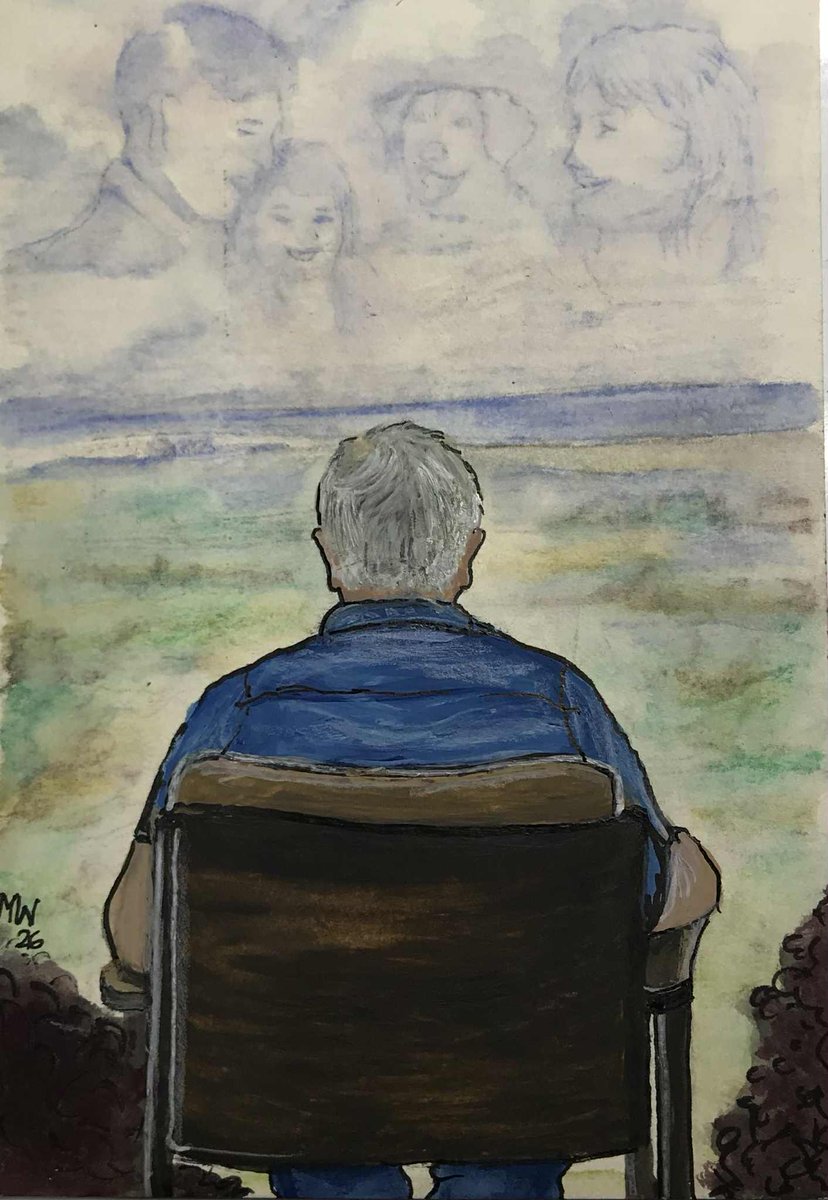 Finally finished my contribution. Check out #postcardartexhibit26 raising money for individuals living with Alzheimer's and other forms of dementia.