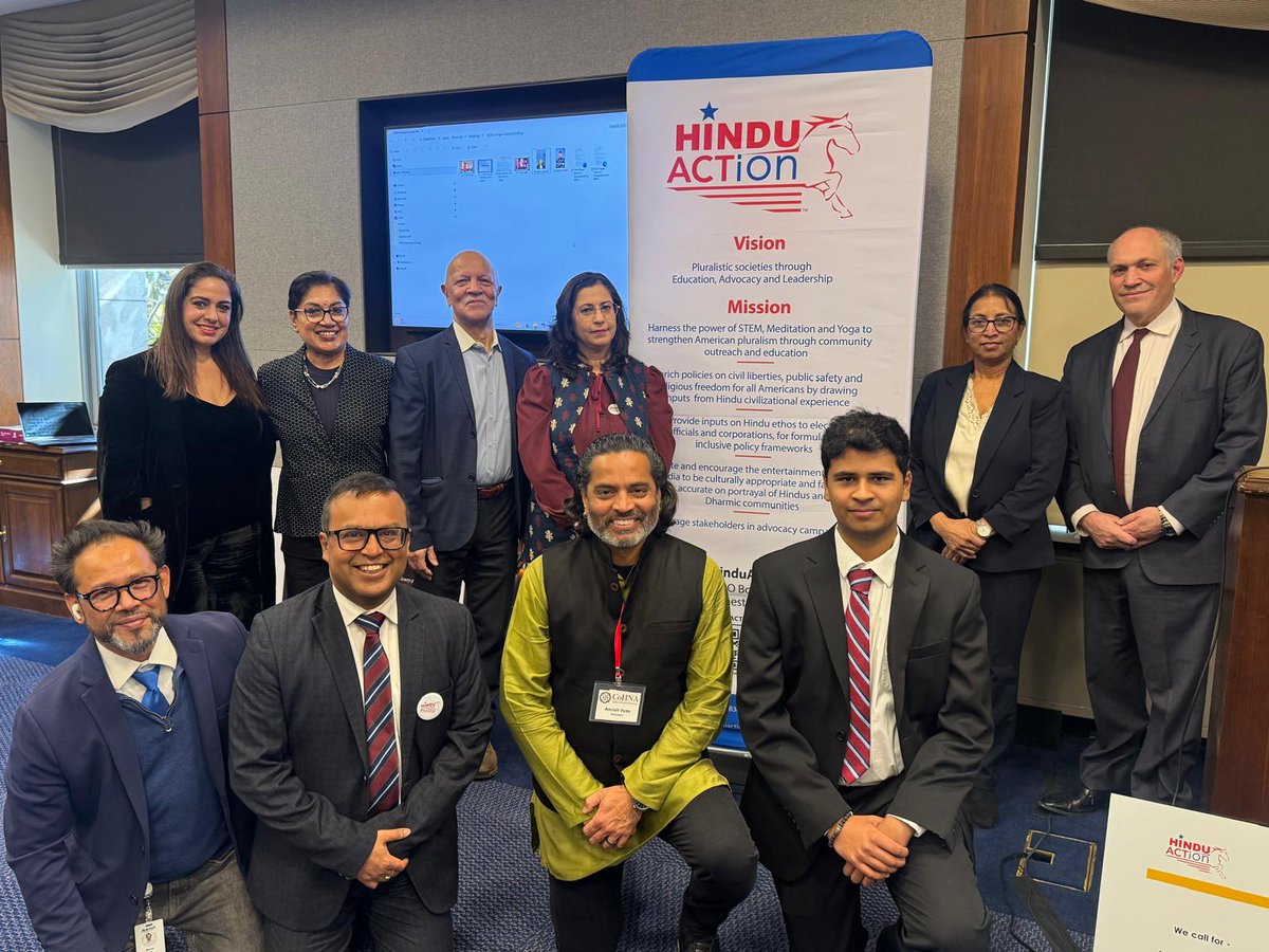 <a href="/HinduACT/">HinduACTion</a> and CoHNA teams, along with some of today's speakers, are ready to go! Are you joining today? If so, share some pics and tag us!

Starting soon...

#SaveBangladeshiHindus
