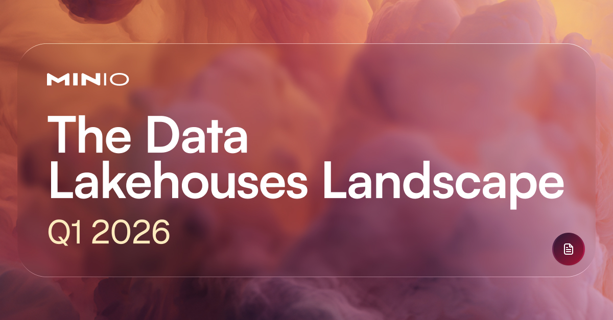 Minio's tweet image. Forrester has acknowledged MinIO in its research on data lakehouses in the latest Forrester Data Lakehouses Landscape, Q1, 2026. bit.ly/4qkcVvL

We’re proud of this recognition and see it as further validation of MinIO’s mission to deliver scalable, high-performance data