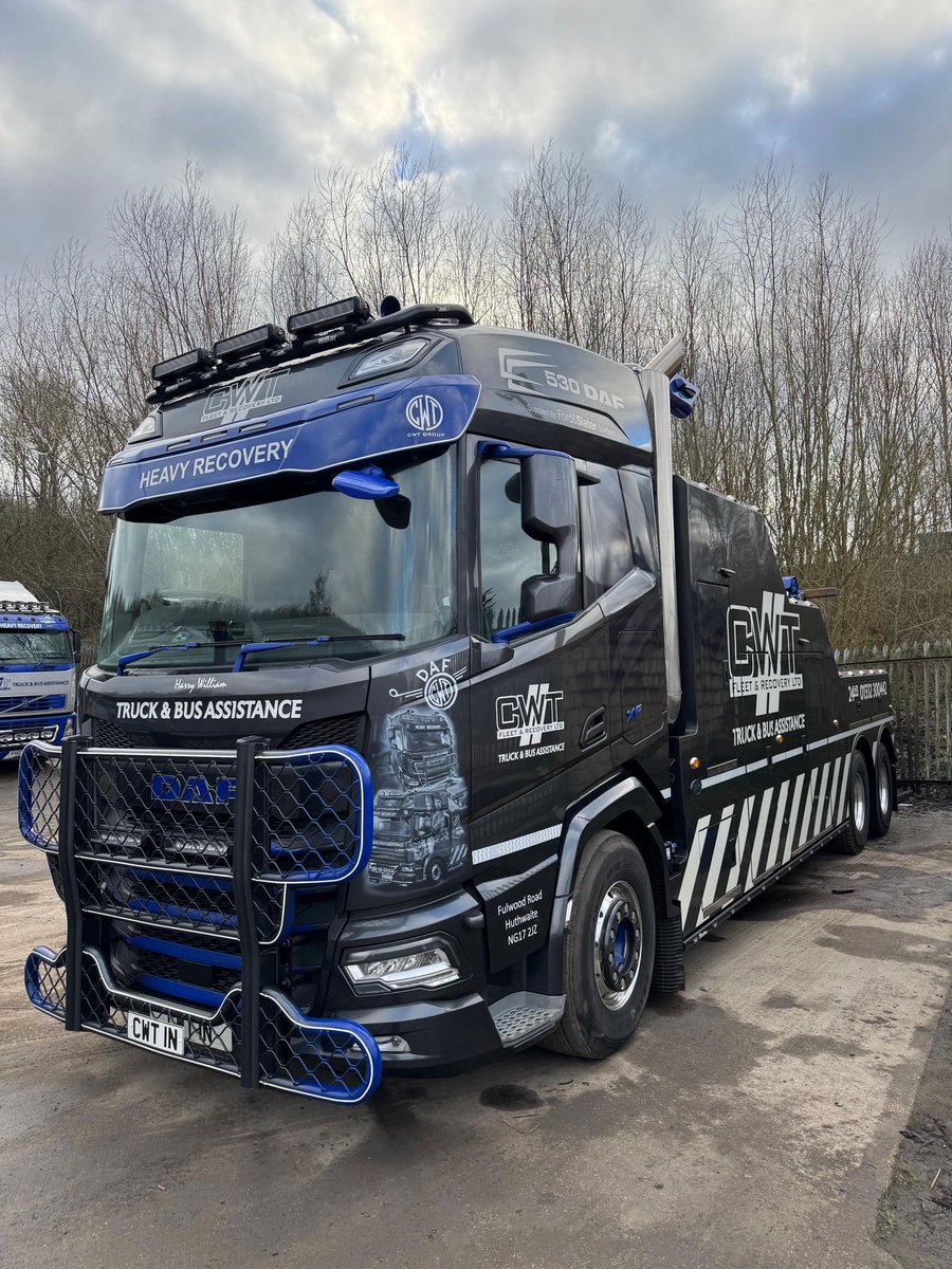 Finished in CWT Group's iconic metallic grey and blue livery, this ...