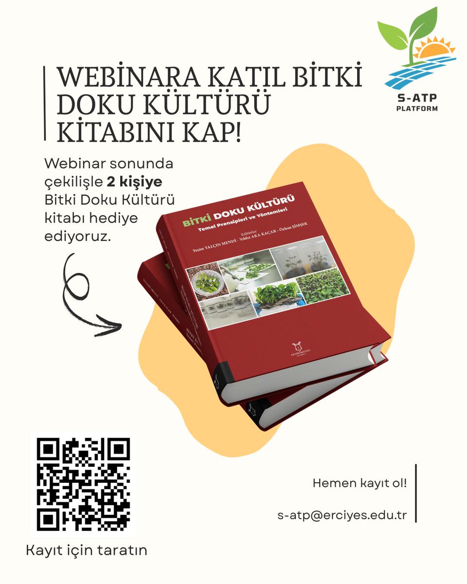 🌱 S-ATP Webinarları | 7. Oturum
İleri ilaç salım teknolojileri ve modern formülasyon yaklaşımları,
 sağlık, biyomalzeme ve farmasötik Ar-Ge alanlarında etkinlik, güvenlik ve sürdürülebilirlik ekseninde yeni bir paradigma oluşturuyor.
S-ATP Webinarları’nın yedinci oturumunda,