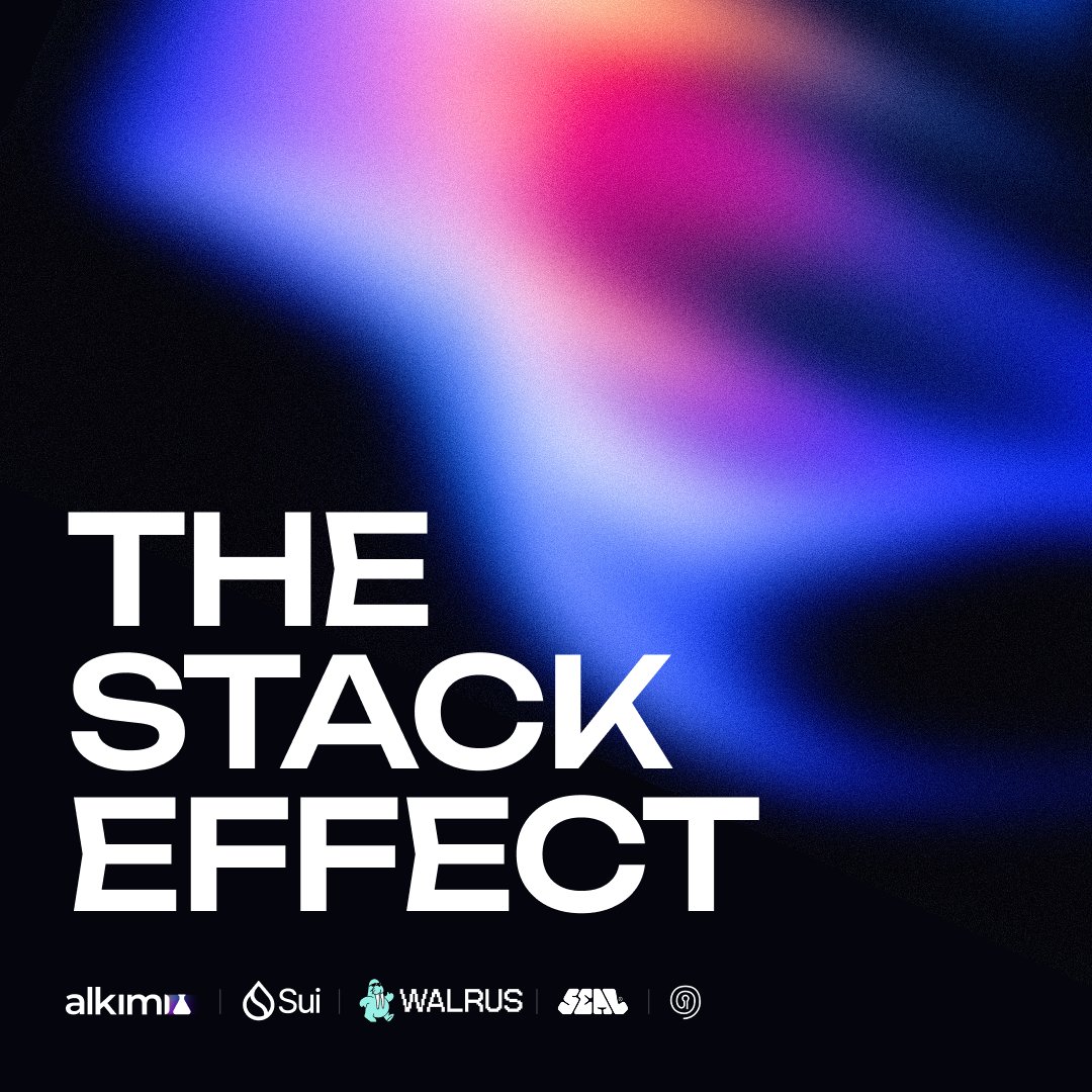 Someone asked: "Why not just use Ethereum/Solana/or any other chain?"

Simple answer: they don't have Walrus or Seal.

We need:
• Private execution (Nautilus)
• Scalable data storage (<a href="/WalrusProtocol/">Walrus 🦭/acc</a>)
• Fast settlement (<a href="/SuiNetwork/">Sui</a>)
• Encrypted metadata (Seal)

Working