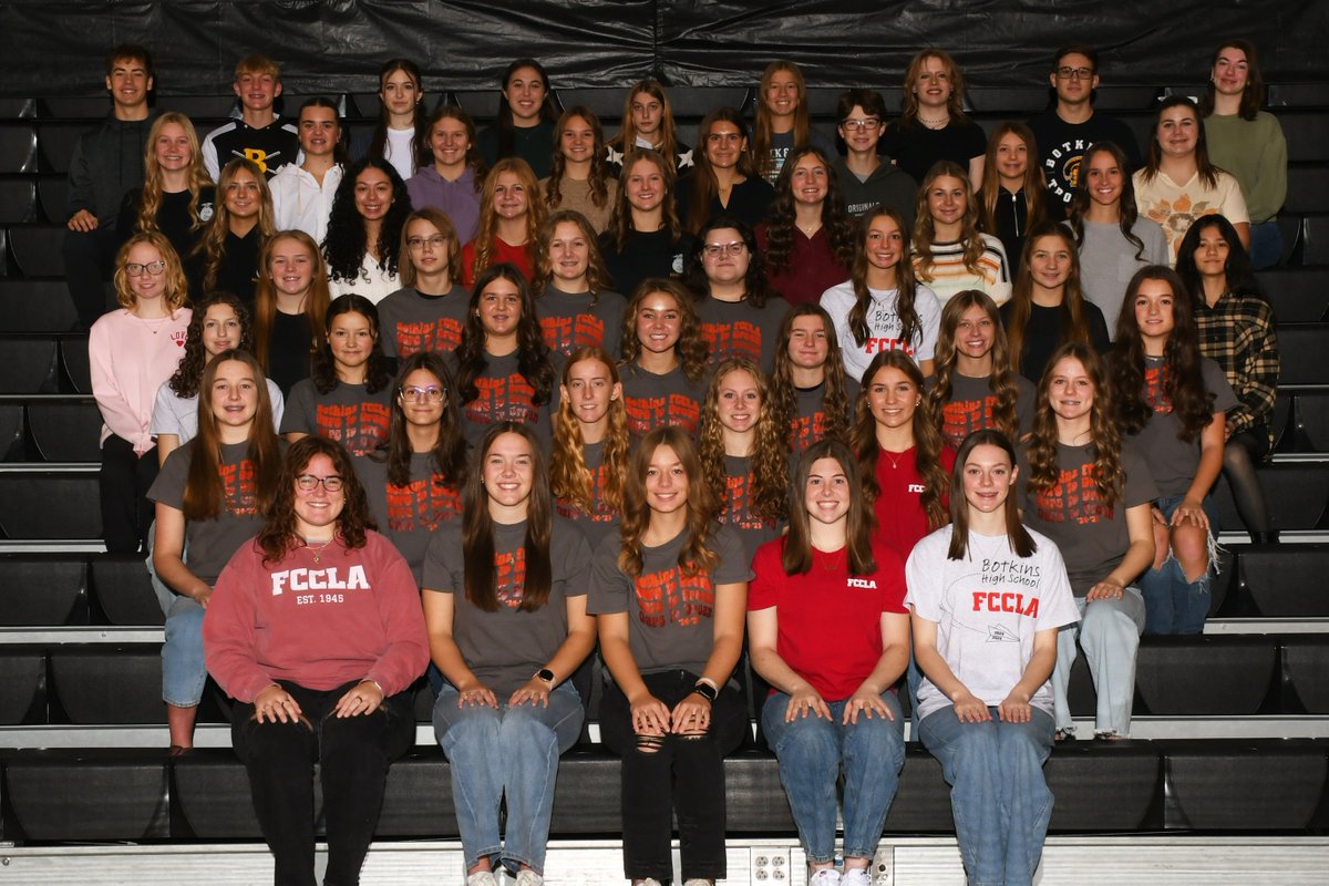 FcclaBotkins's tweet photo. Happy FCCLA Week! Today, we celebrate our members. Without our incredible chapter members, we would not be able to accomplish anything! Thank you for your time, your dedication, your involvement, and your leadership! #FCCLA #FCCLAWeek #BotkinsFCCLA https://t.co/DcMTkPxHOH