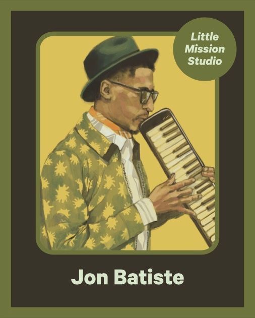 LMStudioSF's tweet photo. Composer of the Week: Jon Batiste (b. 1986)
Jon Batiste blends jazz, soul, and pop into music rooted in joy and community. A Grammy-winning artist, he brings tradition and innovation together. 🎹 #CotW #MakeMoreMusic https://t.co/m9nPxtjNvR