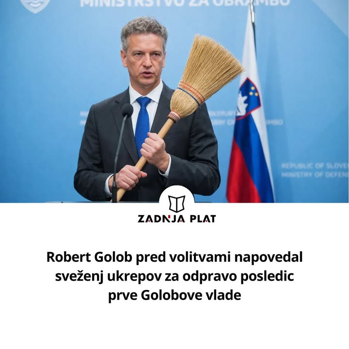 "Ministrom sem dal samo eno navodilo: očistiti državo golobistov." #Golob #vlada #politika #volitve #ukrepi #levica #čiščenje #janšizem #janša