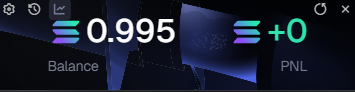 CHALLENGE STARTED 🚀

Beginning with just 1 SOL.
My entries will be between 0.12 and 0.15.
I’ll post the results at the end of the day. 📊

#crypto #solana #tradingchallenge