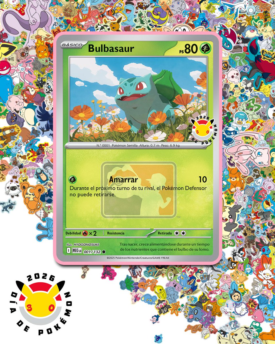 Celebra el #DiadePokemon este 27/2 en tiendas participantes y disfruta de una variedad de actividades divertidas mientras recoges artículos promocionales especiales para conmemorar el día. 🥳 pokemon.com/el/noticias-po…