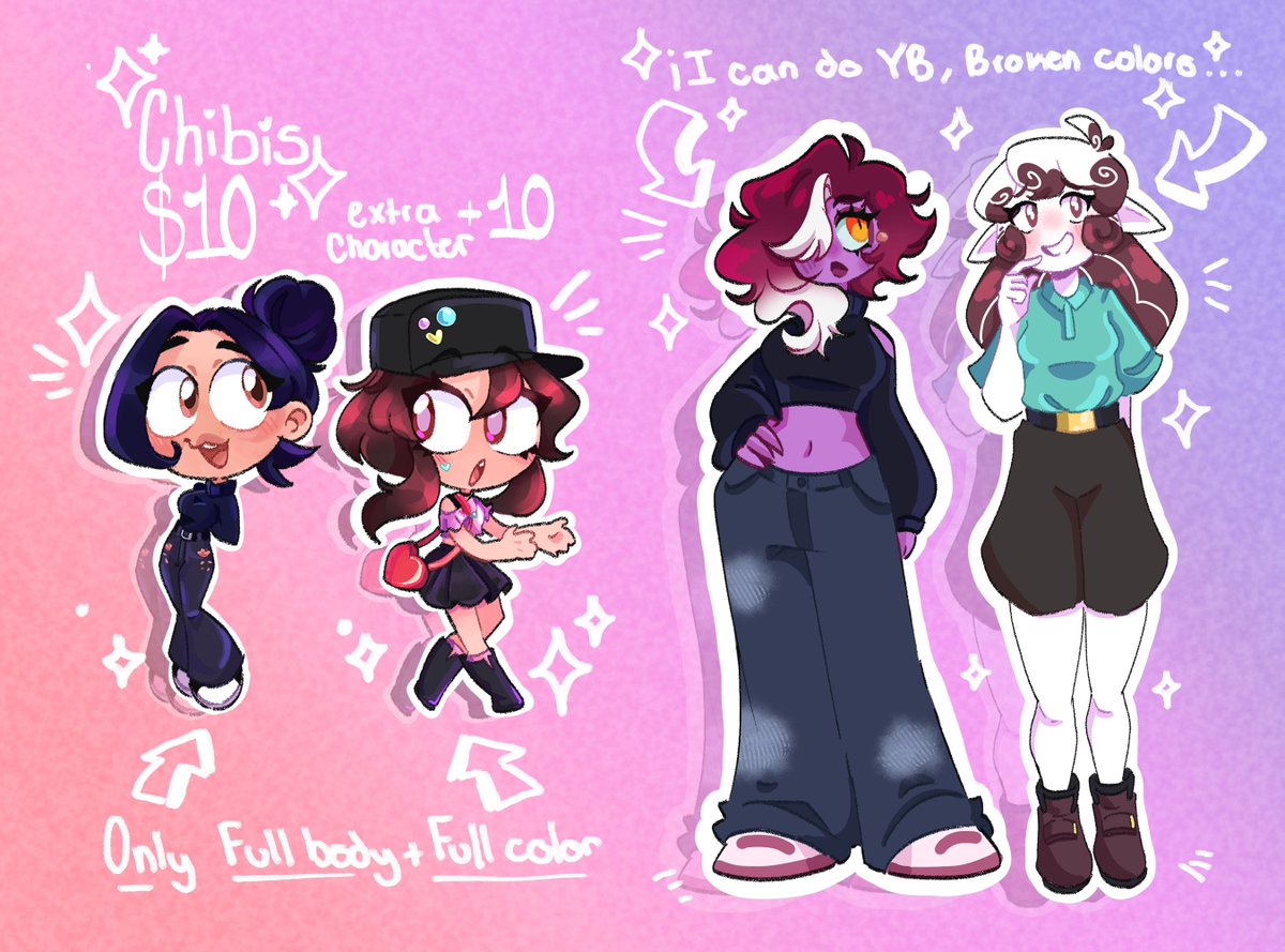 ✨Ary 🫧COMMISSIONS OPEN!!!🫧⊹ ࣪ ˖ tweet media