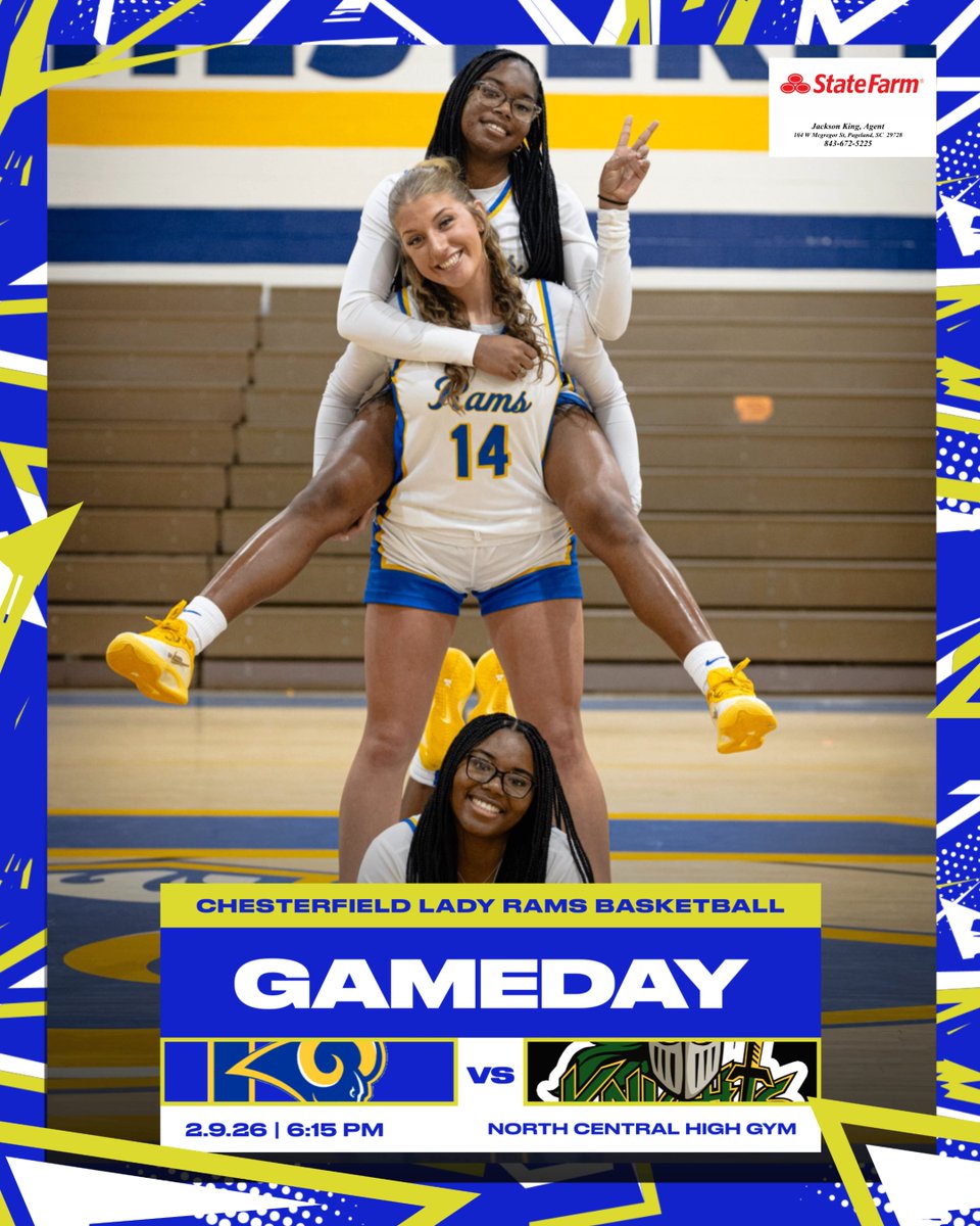 C'field Lady Rams Basketball tweet media