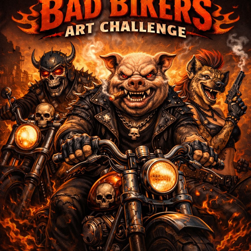 ChoyaNusrat's tweet photo. @Bad_Bikers_NFTs and #BadBikersNFTs https://t.co/ruZ8ntUXzo