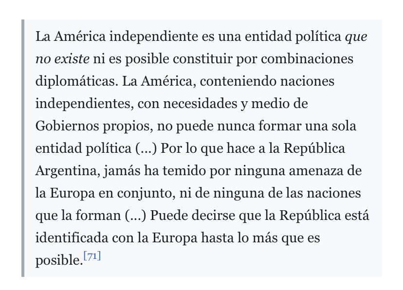 Lo de Bad Bunny vuelve a abrir un debate viejo en Argentina: ¿nos sentimos representados o no? Queremos América?
Es una discusión que existe desde que nació el país, incluso antes de la gran inmigración.
Un ejemplo: en 1862, Rufino Elizalde, canciller de Bartolomé Mitre, rechazó